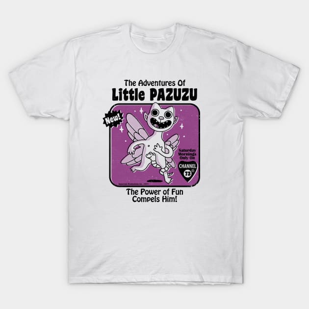 Little Pazuzu T-Shirt by DinoMike